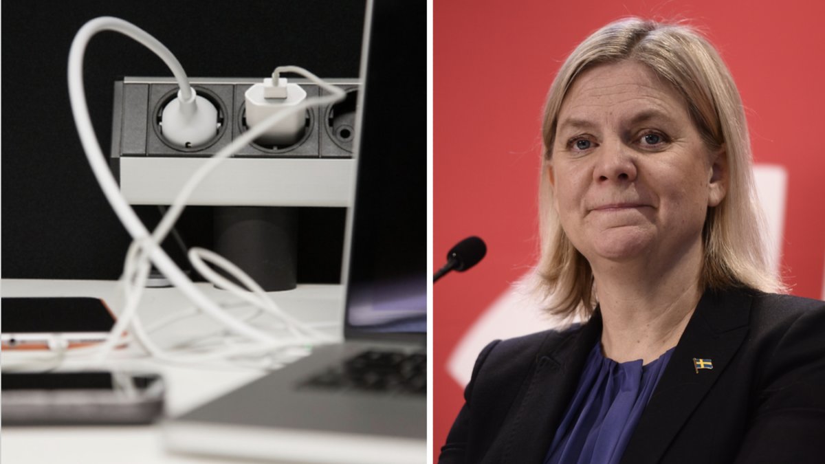 Socialdemokraternas partiordförande Magdalena Andersson.